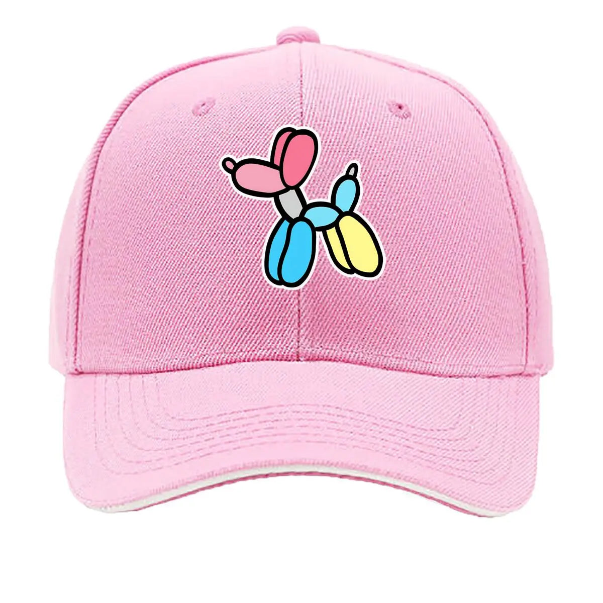 Balloon Dog Pop Art Print Sandwich Baseball Cap
