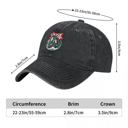 Swedish Ghost B.C. Music Band Casual Baseball Cap