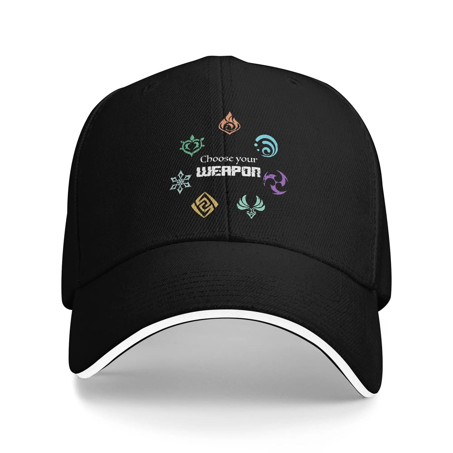 Genshin Impact Elements Impact Baseball Cap Fashion