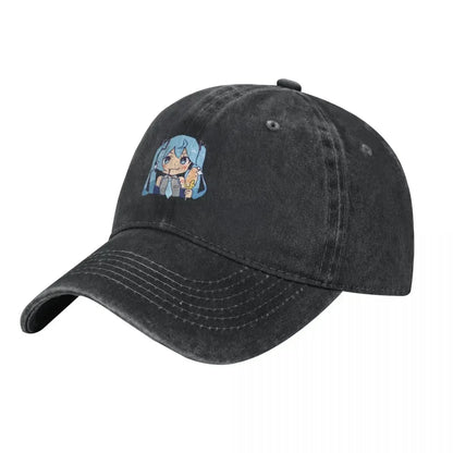 Miku Elote Baseball Cap Derby Hat New In The