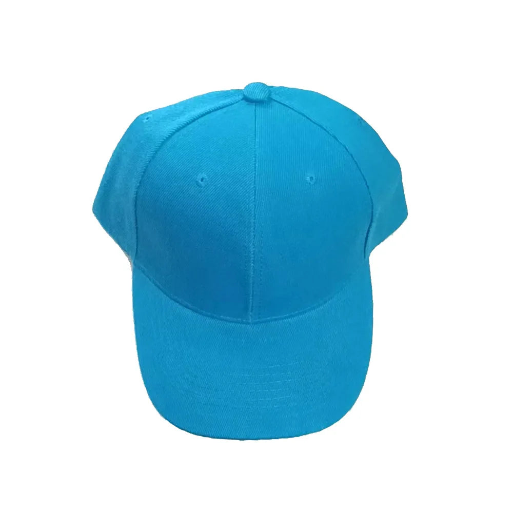 Solid Hat Smooth-Plate Sun Visor Cap Unisex Baseball Caps