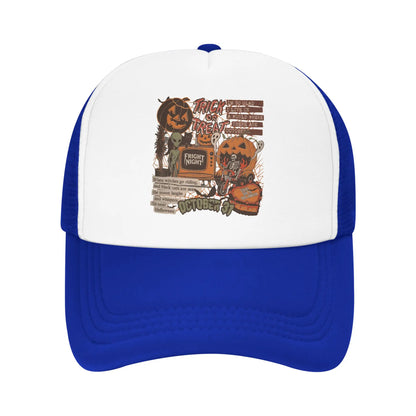 Spooky Ghost Mesh Baseball Caps
