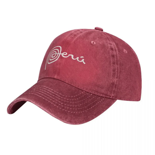 Marca Peru Baseball Cap Fashion Logo Unisex Men Custom Logo Hip Hop Hats
