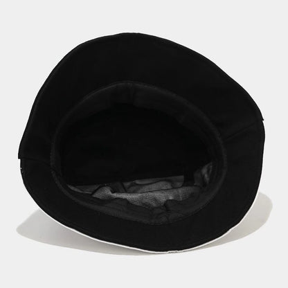 Cotton Bucket Hat Patchwork Graffiti Unisex