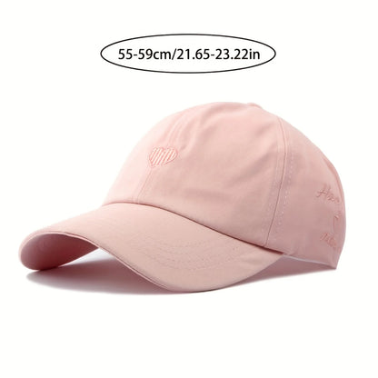 Summer Baseball Cap Breathable Women High Ponytail