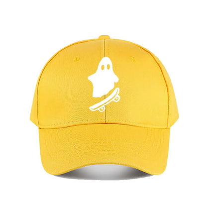 Ghost Skateboard Vintage Baseball Cap Baseball Cap
