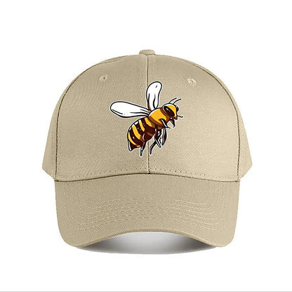 Cartoon Bee Vinyl Sticker For Laptop Car Baseball Cap