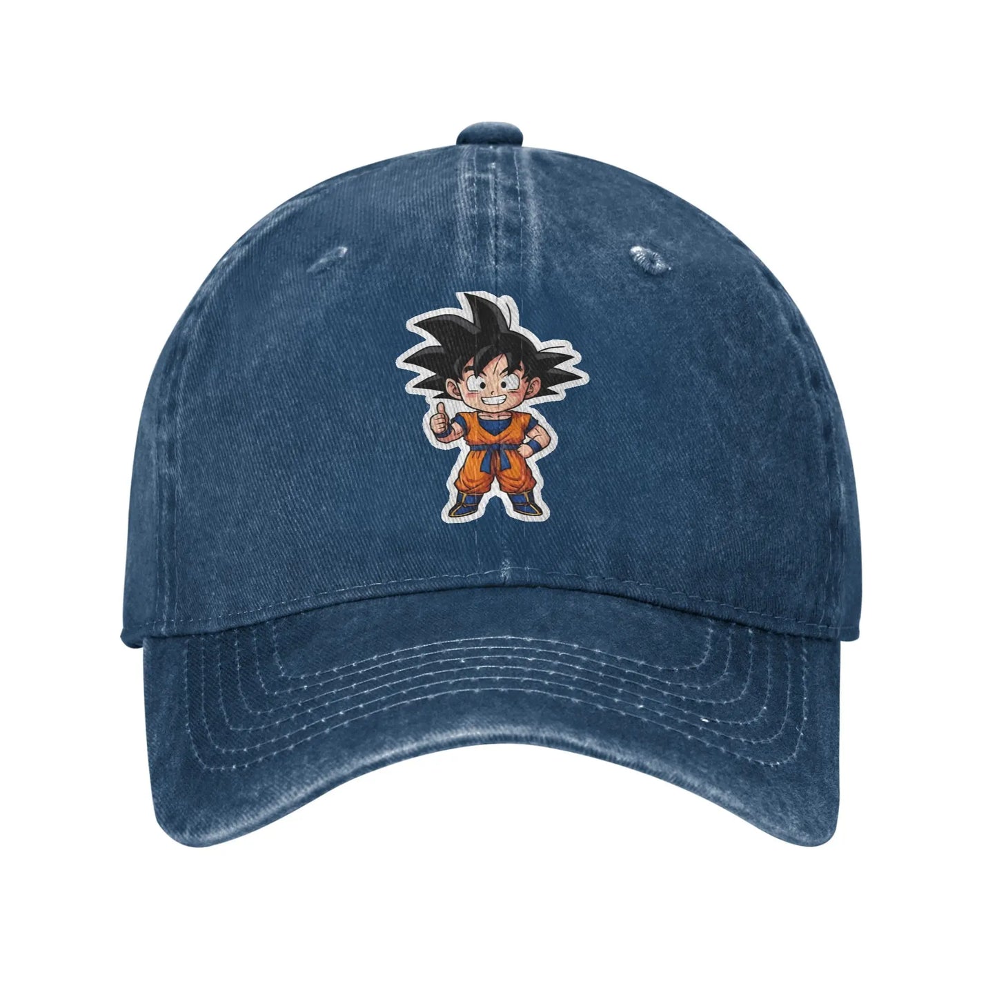 Anime Dragon Ball Song Goku Washed Baseball Cap