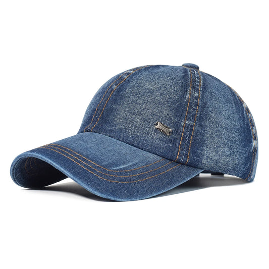 Four Seasons Vintage Washed Cotton Baseball Cap Men Women