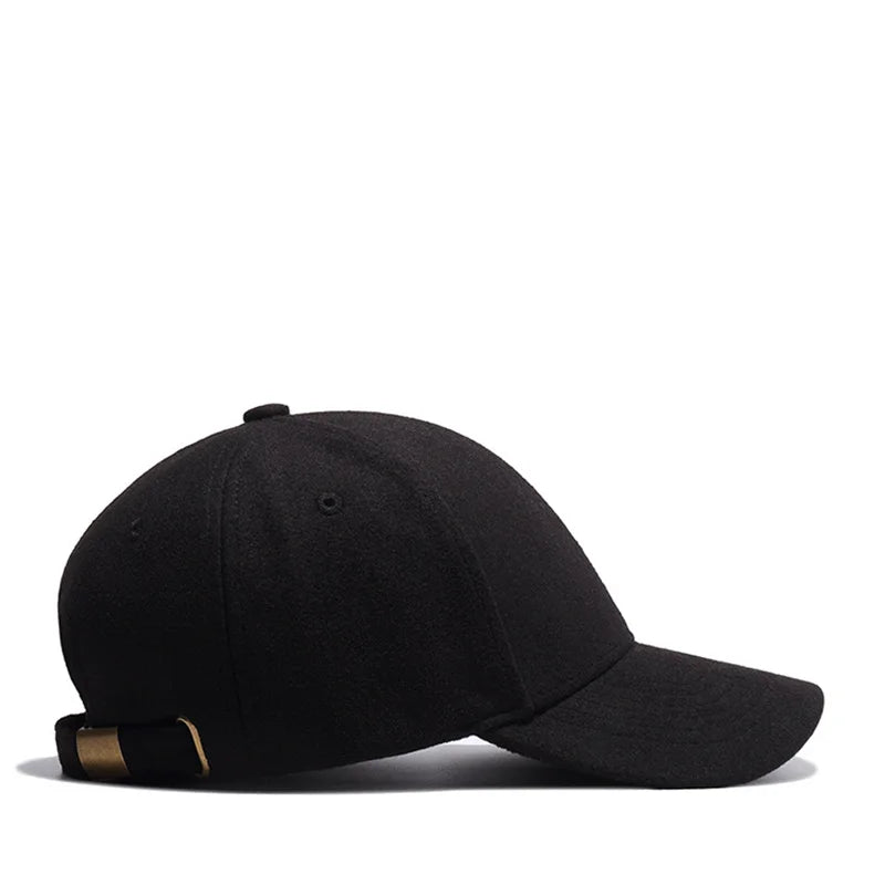 Autumn winter warm baseball cap