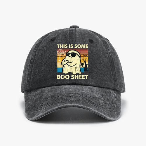 This Is Some Boo Sheet Ghost Vintage Graphic Baseball Cap