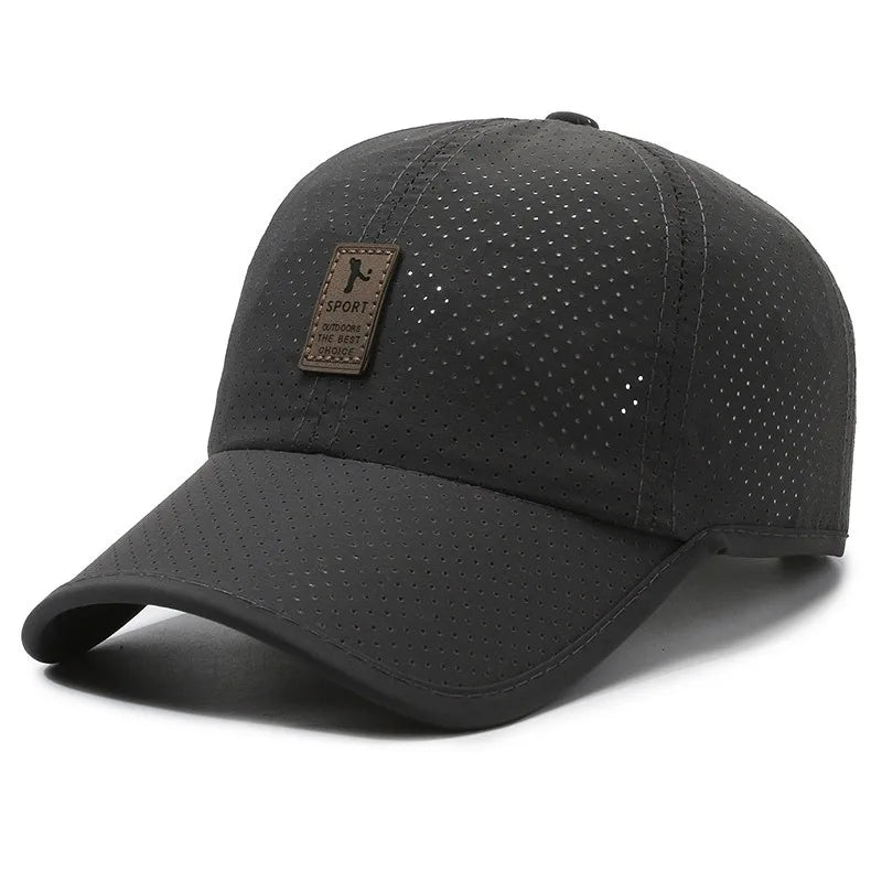 New Quick-Drying Men Mesh Baseball Caps