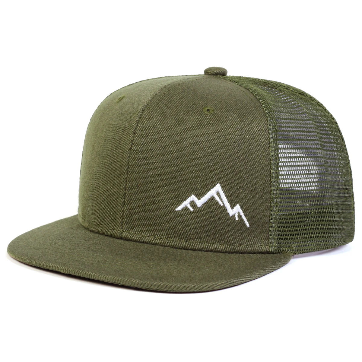 Unisex Mountain Embroidery Hip-Hop Hats Snapback Caps Baseball Caps