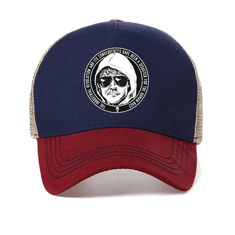 U Is For Unabomber Retro Mesh Baseball Cap