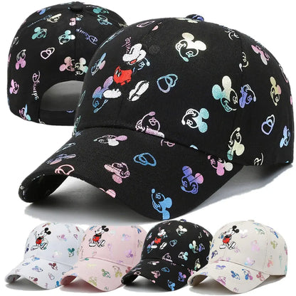 Hot Sale Women Cartoon Cap Mickey Mouse Baseball Cap