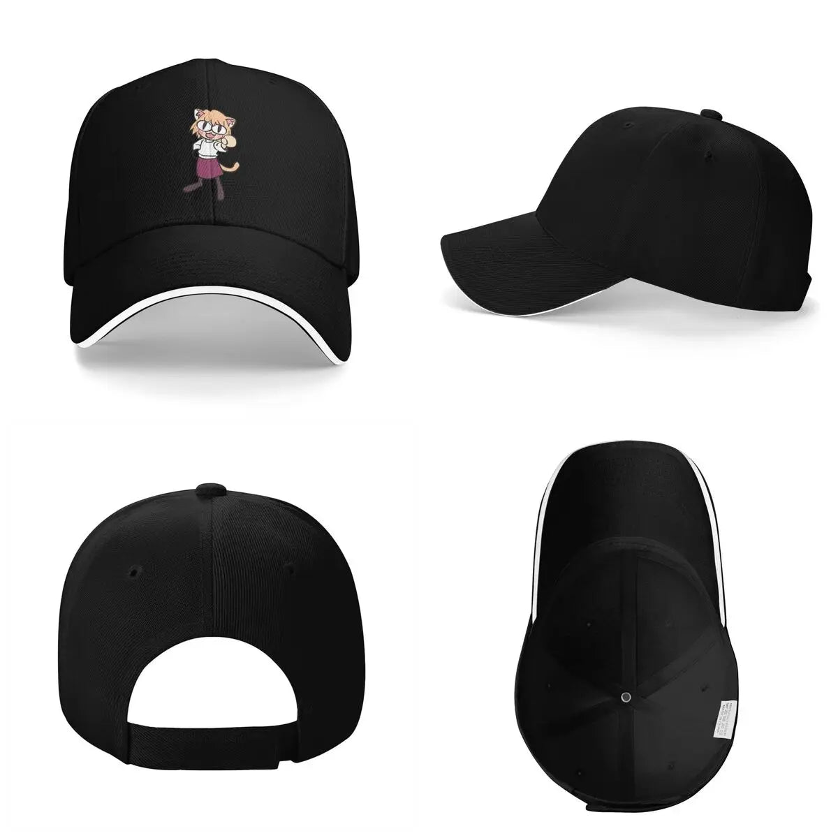 Neco Arc Japanese Anime Baseball Caps