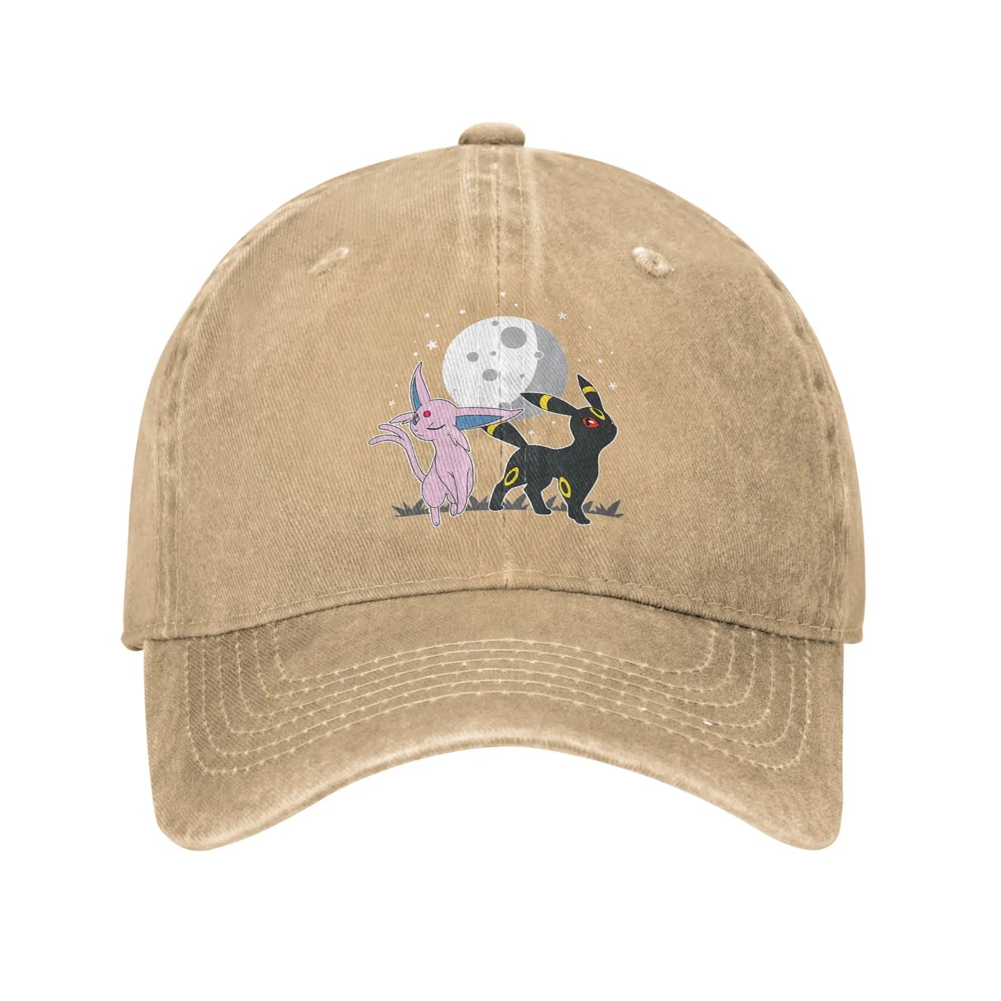 Pokemon Celestial Espeon And Umbreon Summer Baseball Hat