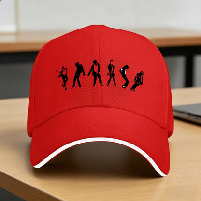 Michael Jackson The King Off Pop Music Baseball Cap