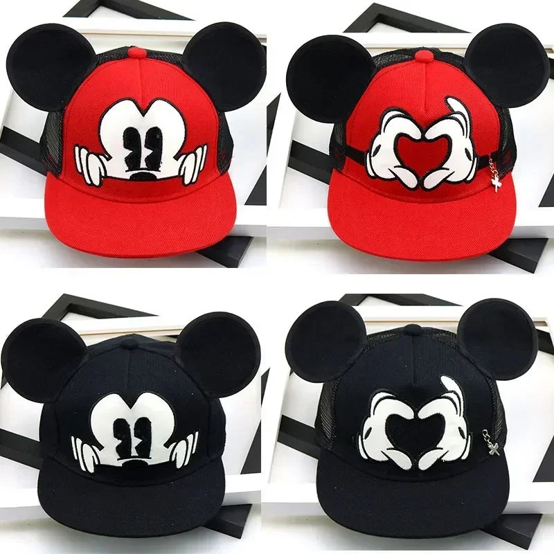 Cartoon Disney Mickey Mouse cute Animated Baseball Cap Snapback Caps