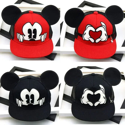 Cartoon Disney Mickey Mouse cute Animated Baseball Cap Snapback Caps
