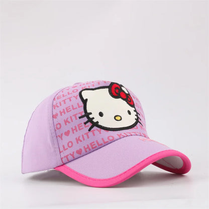 Hello Kitty Cute Girls Baseball Caps Snapback Hats