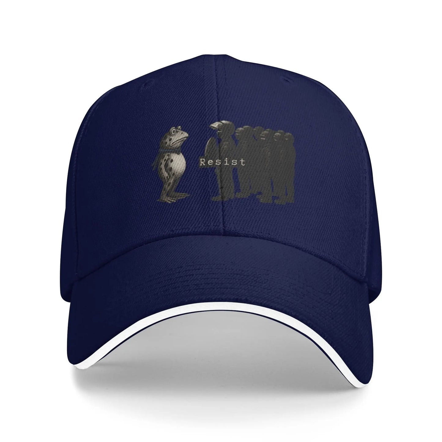 Portland Frog Resist Baseball Cap  Unisex Men Print Hip Hop