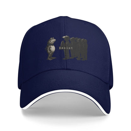 Portland Frog Resist Baseball Cap  Unisex Men Print Hip Hop