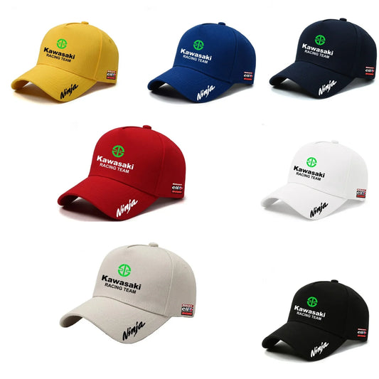 Kawasaki Motorcycle World Championship Baseball Hat Cycling Enthusiasts