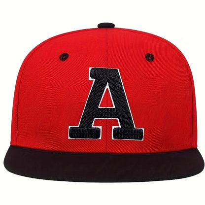 Unisex A Letter Embroidery Hip-hop Hats