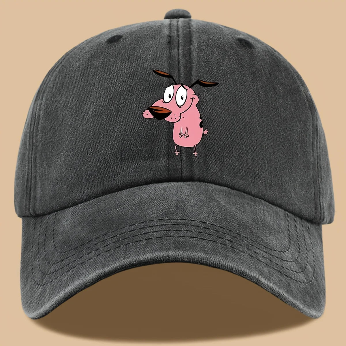 Women's Cute Puppy Printed Baseball Cap