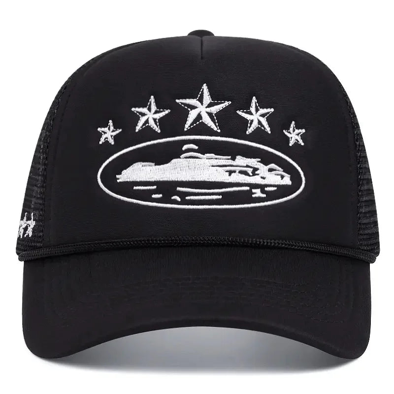 Unisex Men Women Cap Pentagram Embroidery Baseball Caps