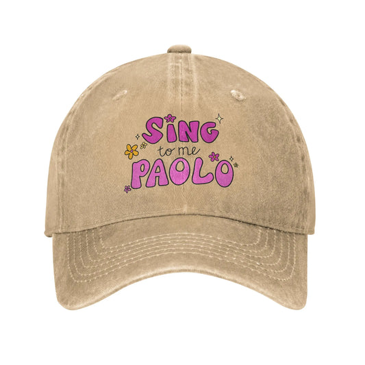 Sing to me Paolo Sun Baseball Cap