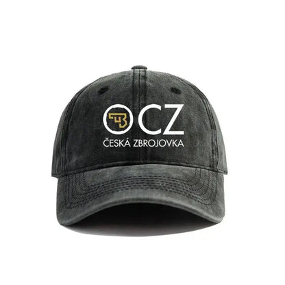 Ceska Zbrojovka Baseball Caps Distressed Hats CZ Firearms Cap Men Women