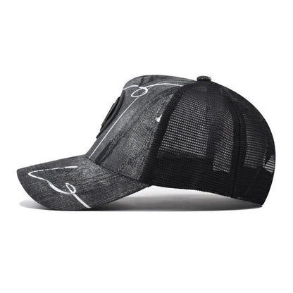 Personality 7 Letter New Design Retro Mesh