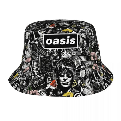 Street Rock Band Bucket Hat O-Oasis