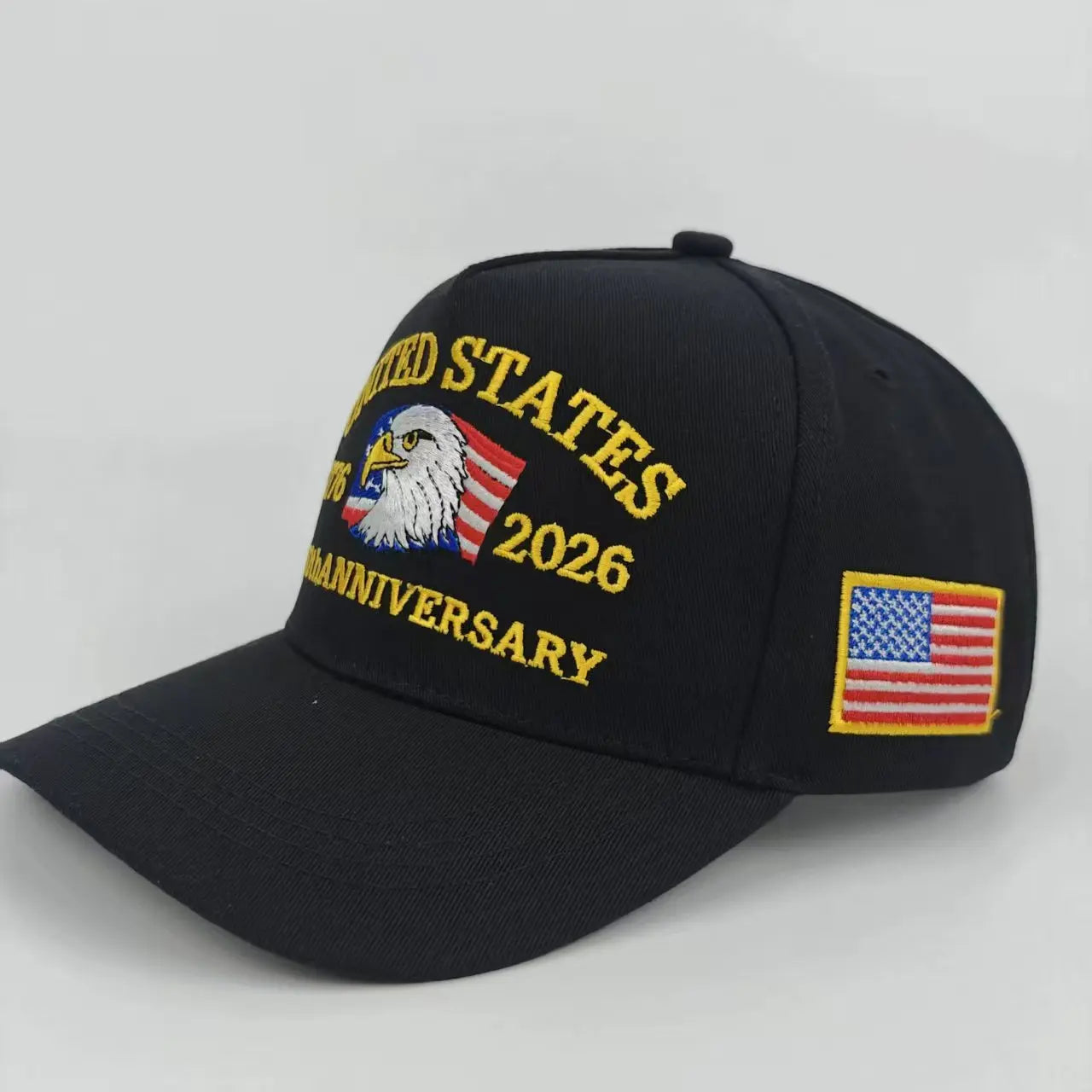 250th Anniversary Hat USA Patriotic Baseball Caps Eagle Embroidered Baseball Hats
