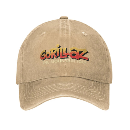 Gorillaz The Mountain Tour 2026 Baseball Caps