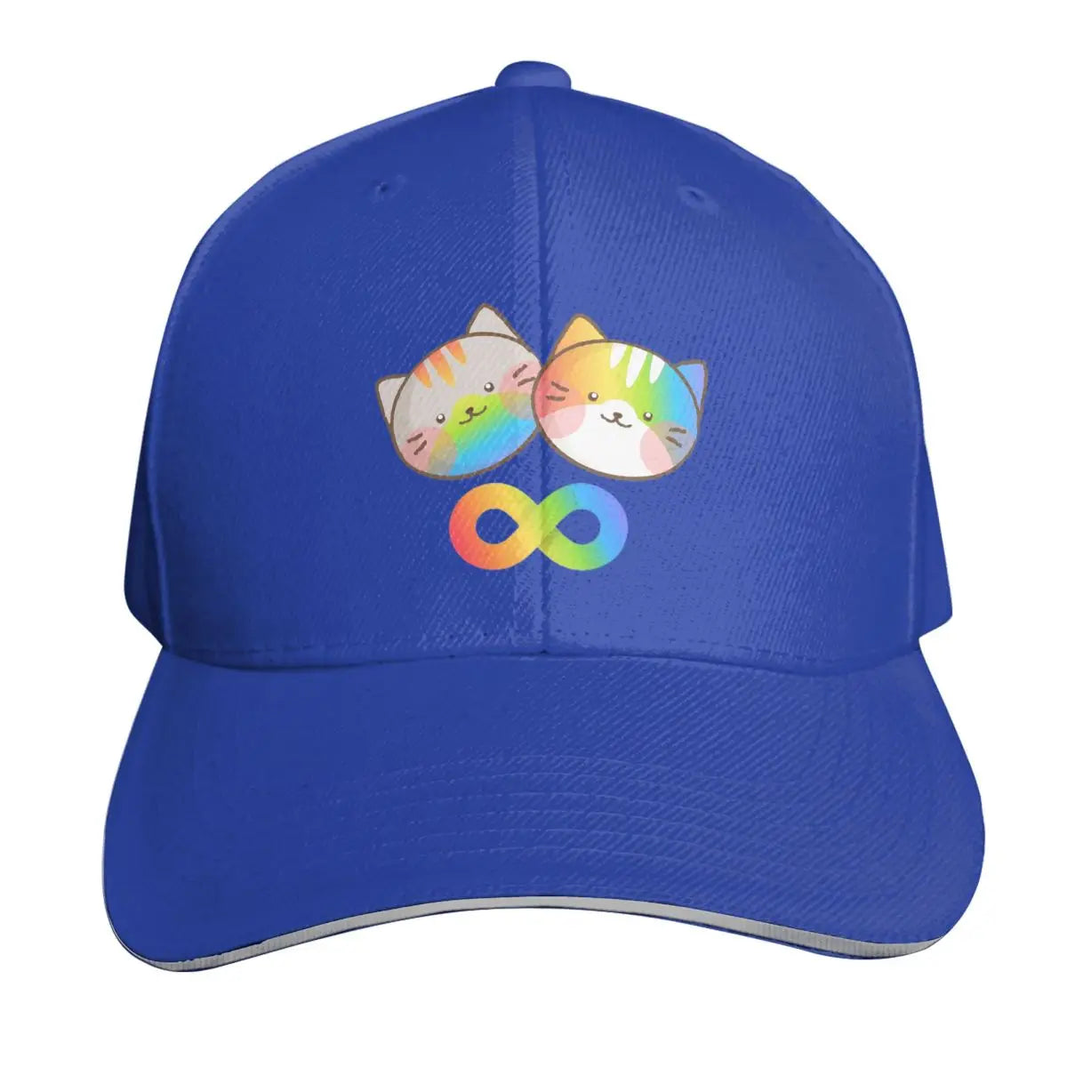 Autistic Cat Animal Cap Fashion Casual Baseball Caps