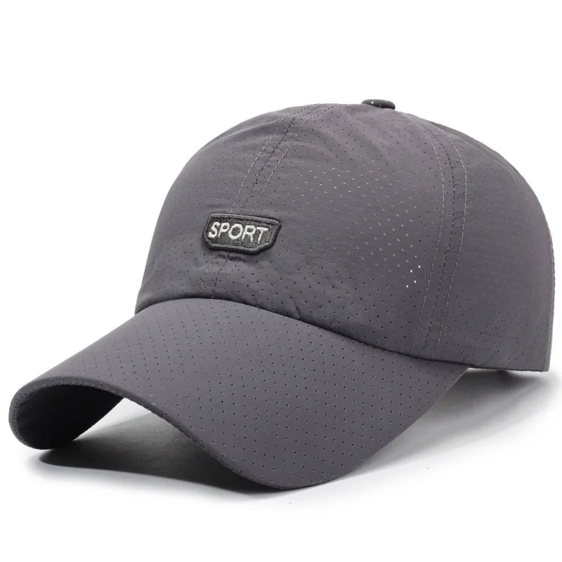 Ultra-Breathable Quick Dry Mesh Baseball Cap For Men & Women