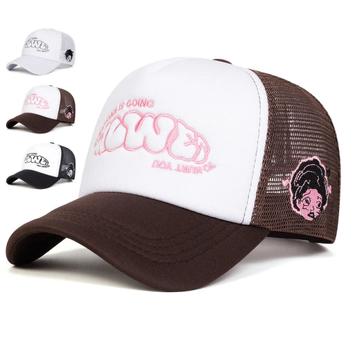 Unisex EVERYONE IS GOING Letter Embroidery Baseball Caps