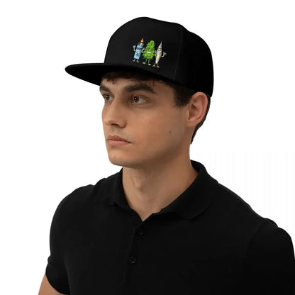 Weed Bud Joint Lighter Baseball Caps Snapback Men