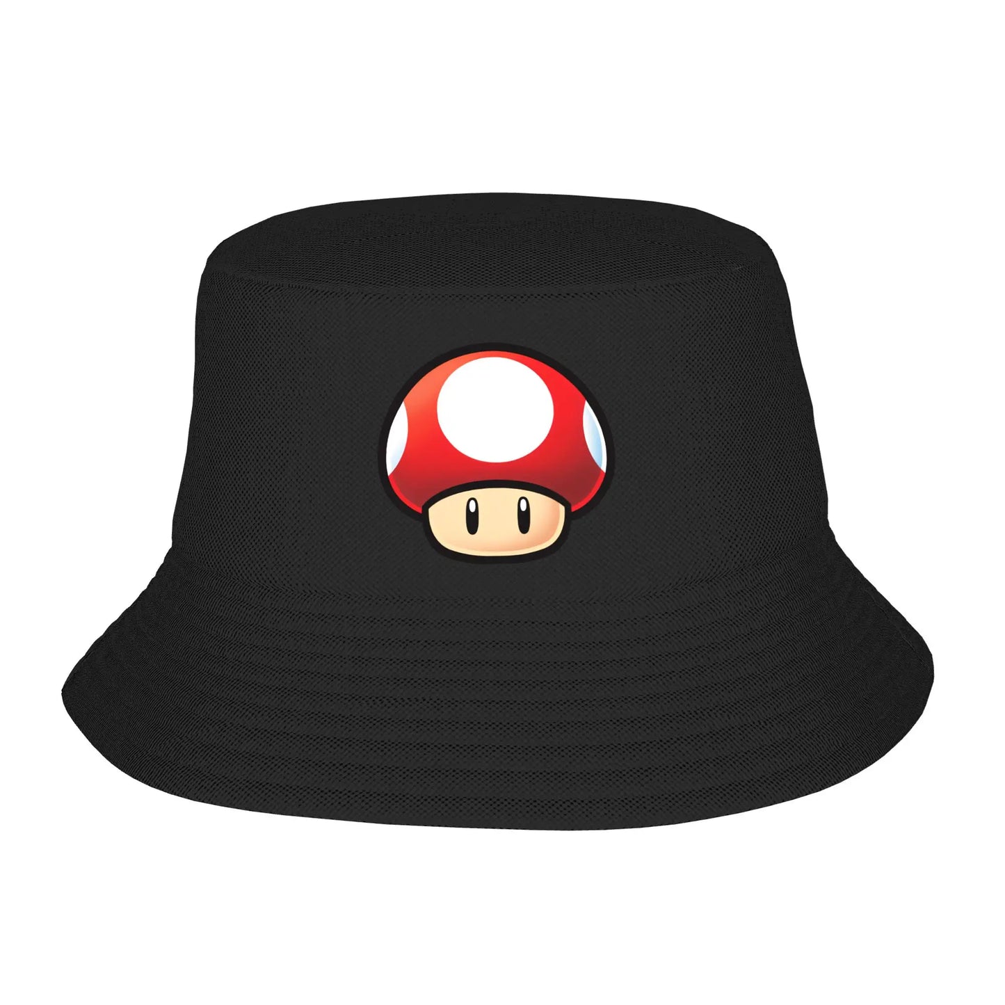 Unisex Bucket Hat Super Marios Princess Peach Spring Headwear Foldable