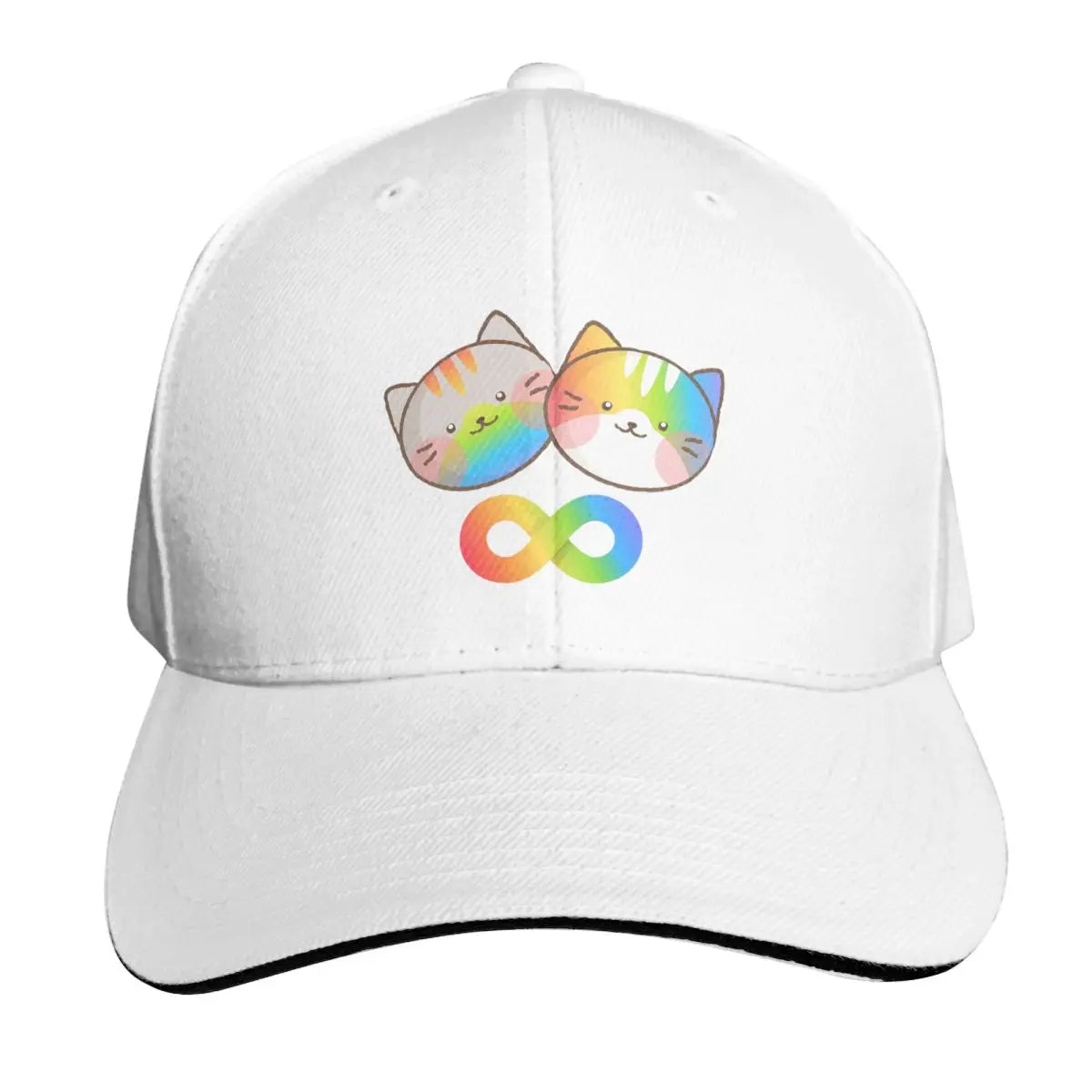 Autistic Cat Animal Cap Fashion Casual Baseball Caps