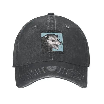Let's Eat Trash Get Hit By A Car Baseball Cap Hip Hop Women Men