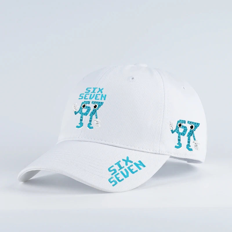 Retro '67 Cartoon Print Baseball Cap
