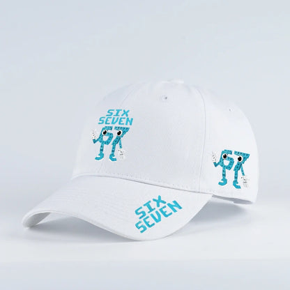 Retro '67 Cartoon Print Baseball Cap