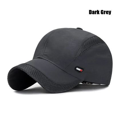 Summer Breathable Mesh Quick-Drying Hat Outdoor Sports Hat Sun Hat Baseball Caps