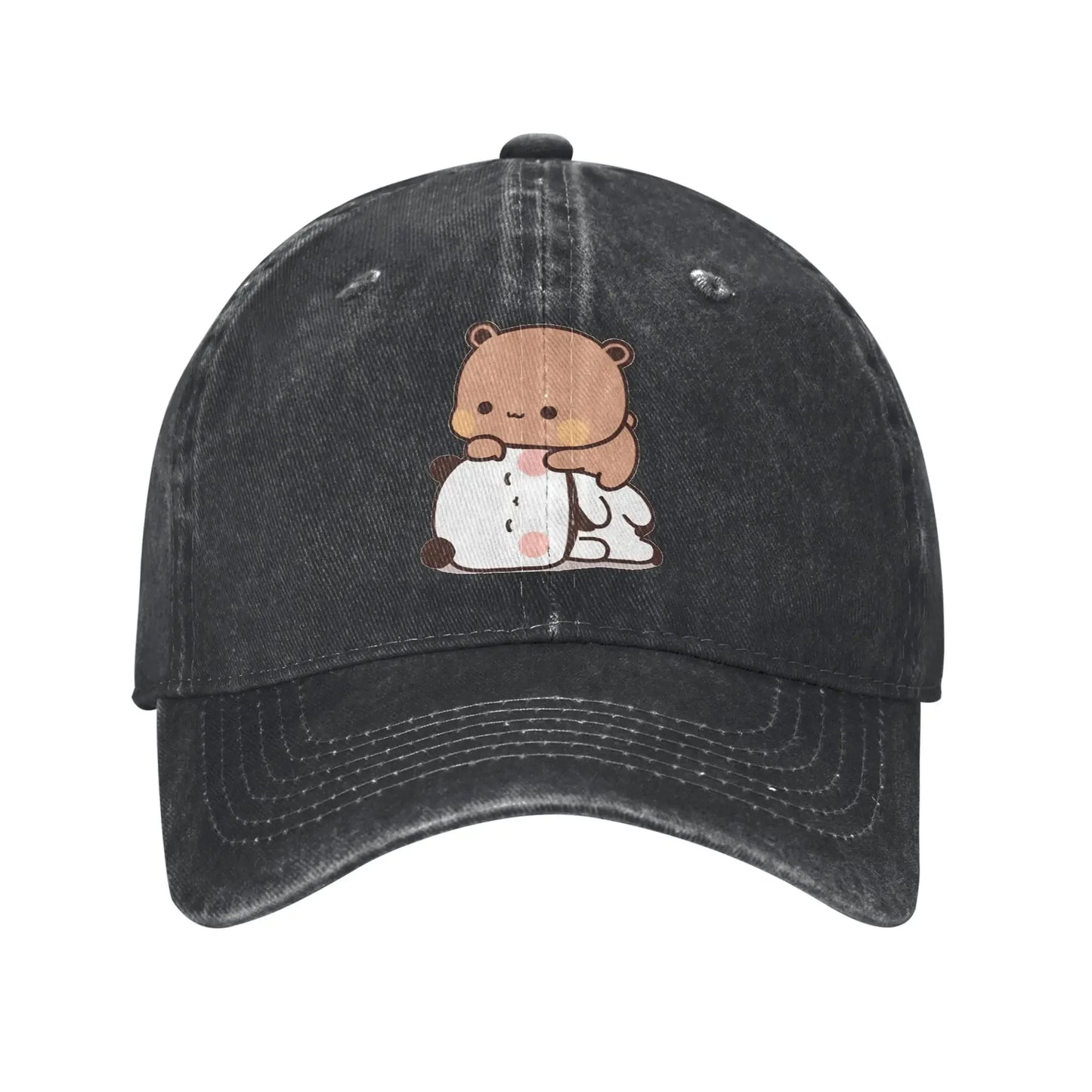 New Cute Dudu Is Laying On The Sleeping Bubu Casual Baseball Cap