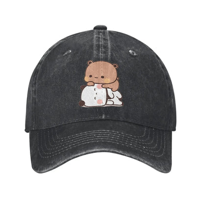 New Cute Dudu Is Laying On The Sleeping Bubu Casual Baseball Cap