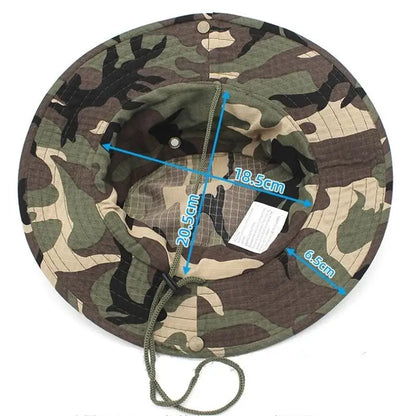 Jungle Cap Camouflage Tactical Caps Military Boonie Hat Men Women